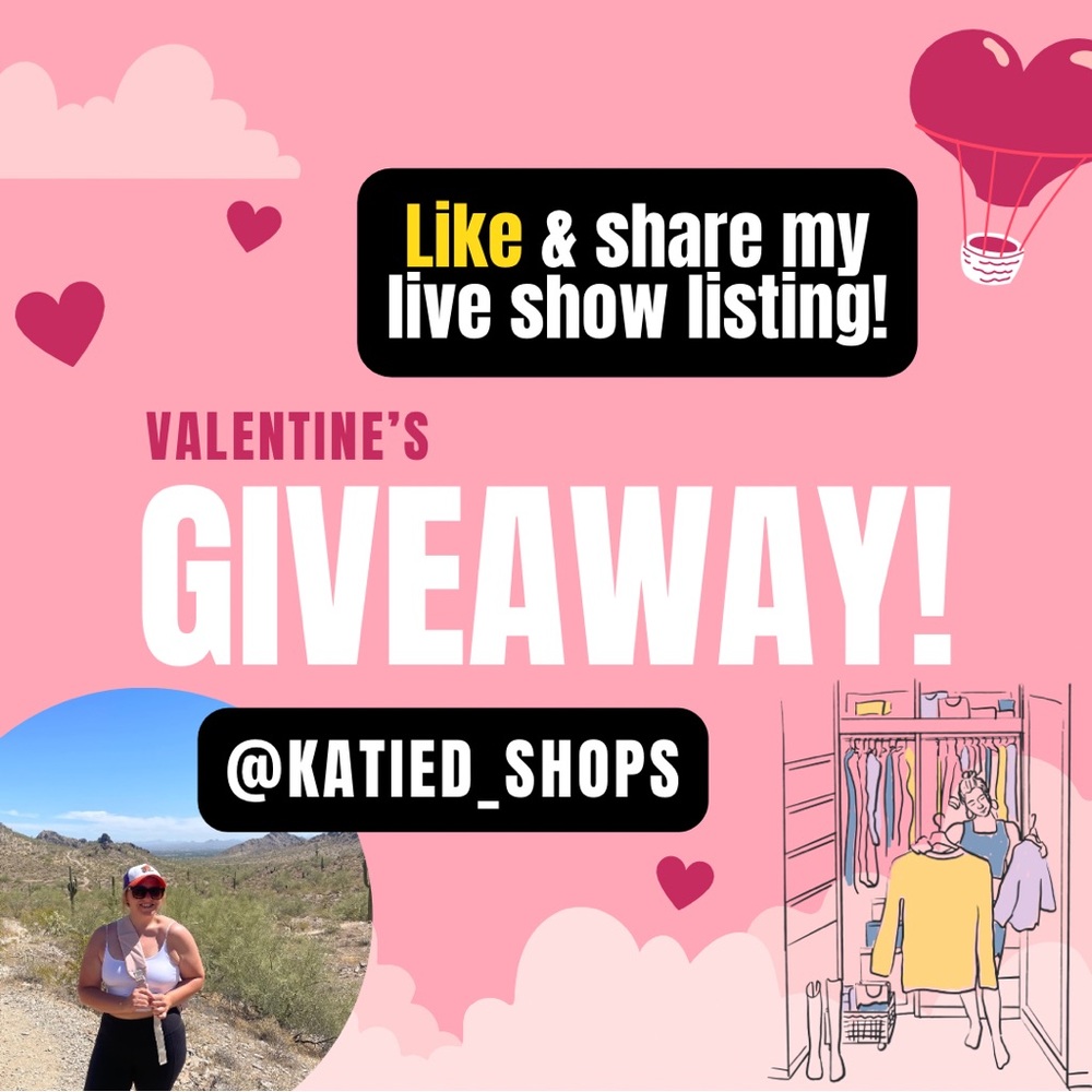 🛍️🎀🪩KATIE’S LIVE! Valentine’s Show!! Pajamas, Dresses, Jewelry, Vday Cups💋 Gifts - Picture 1 of 4